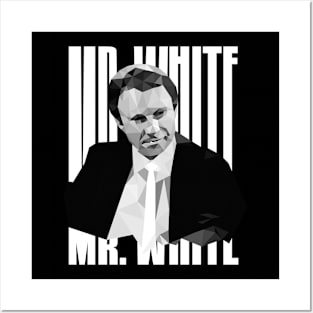 MR WHITE Posters and Art